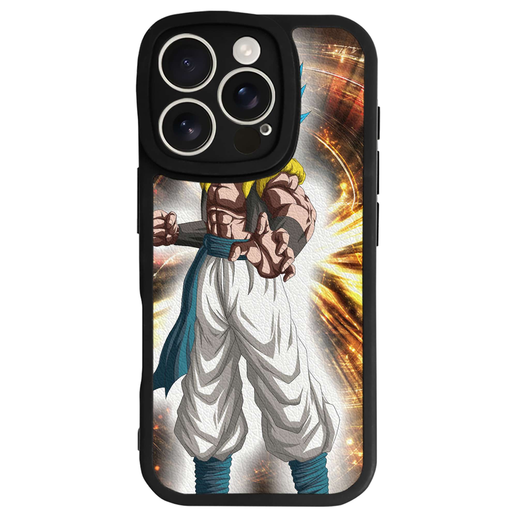 （画像用） ドラゴンボール DRAGON BALL 【iPhone 16シリーズ対応】シリコンスマホケース（レザー調） 材質：シリコン
